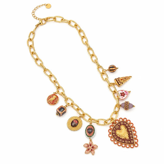 KETTING LOVER BRUIN Kinaofashionboutique
