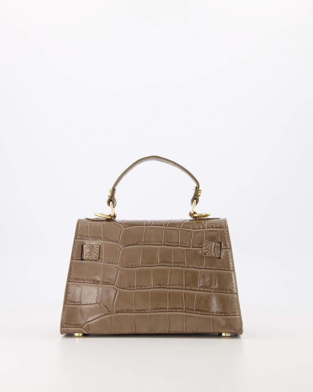 TAS GRACE CROCO TAUPE Kinaofashionboutique