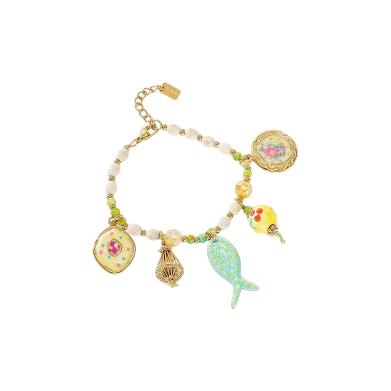 ARMBAND FISH GROEN