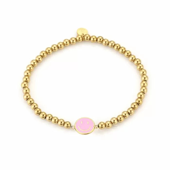 ARMBAND SMILEY ROZE