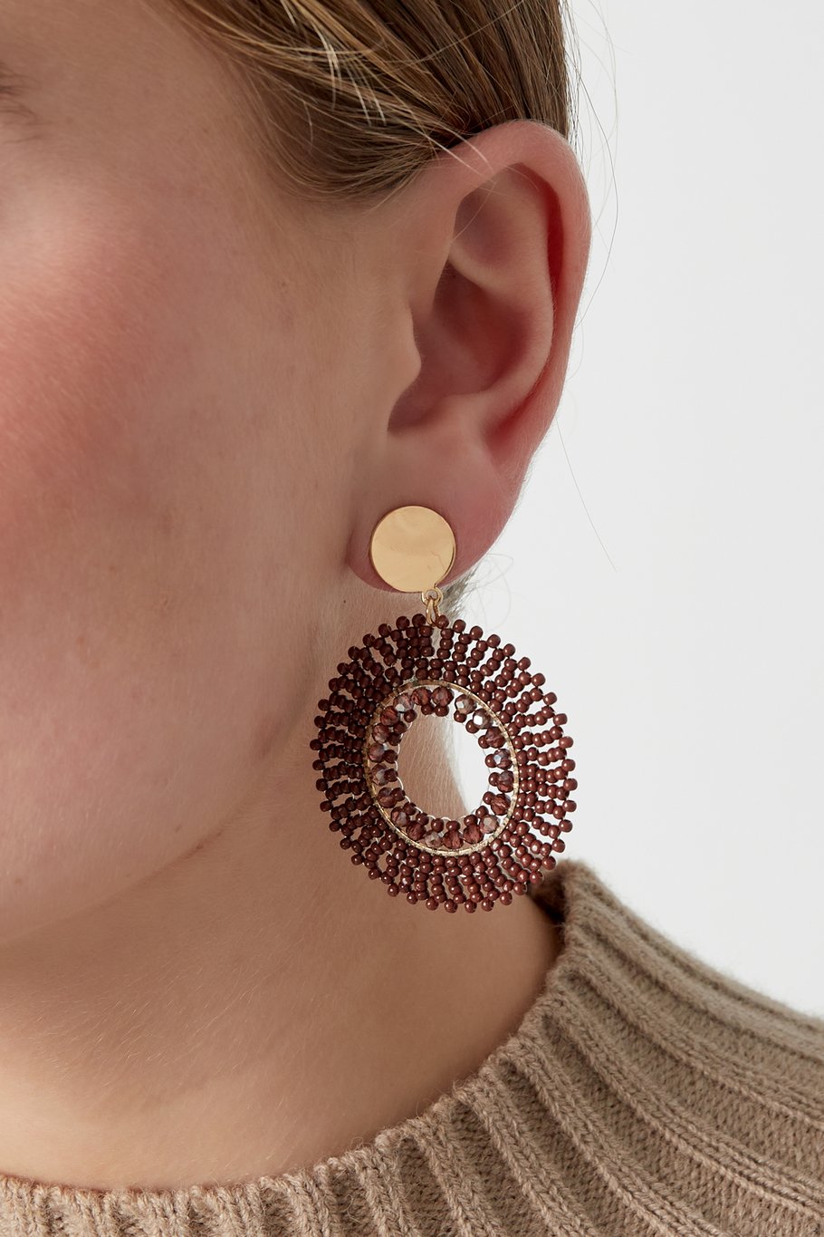 OORBELLEN BLISS ZWART