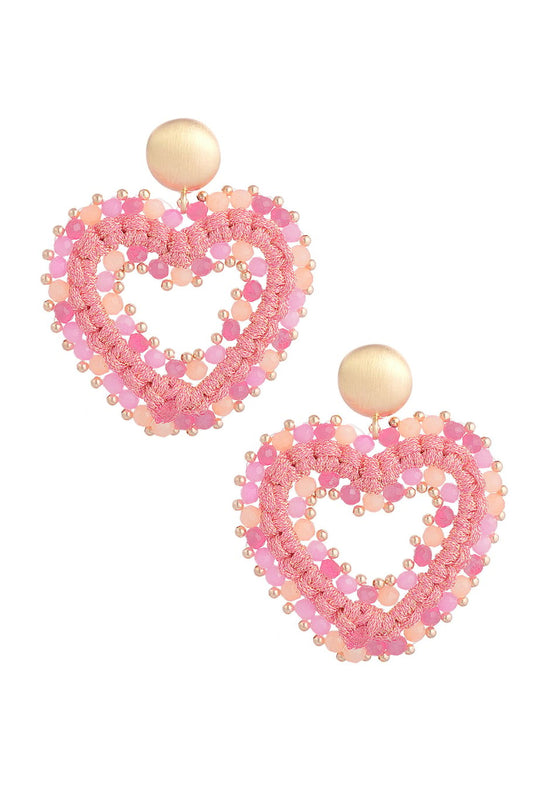 OORBELLEN LOVE ALL ROZE