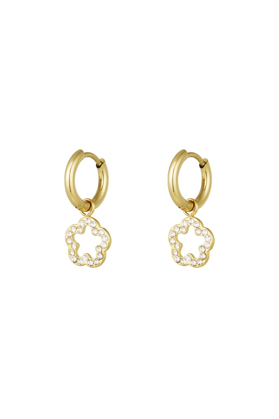 OORBELLEN SHIMMER GOUD