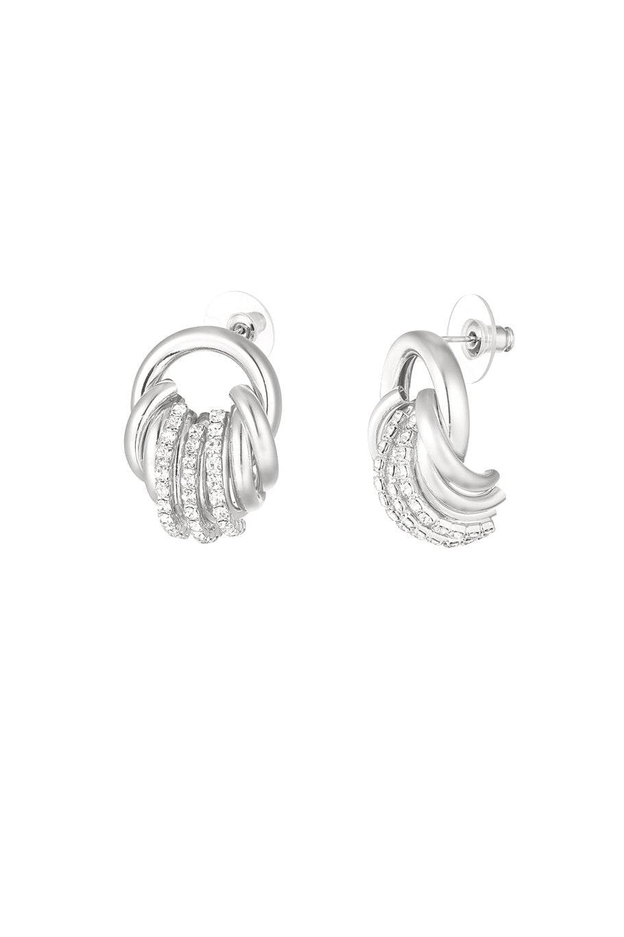 OORBELLEN PARTY MUST ZILVER
