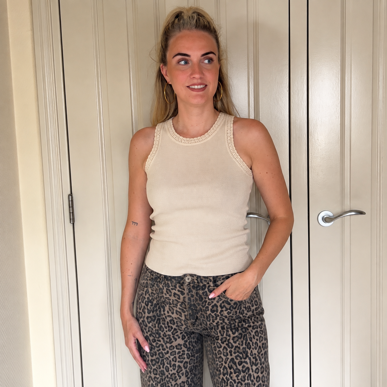 TOP CHLOE BEIGE 1930