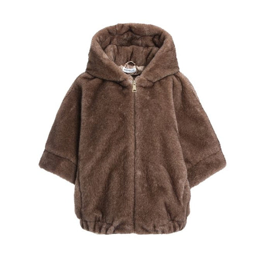 JAS FAUX FUR KHAKI