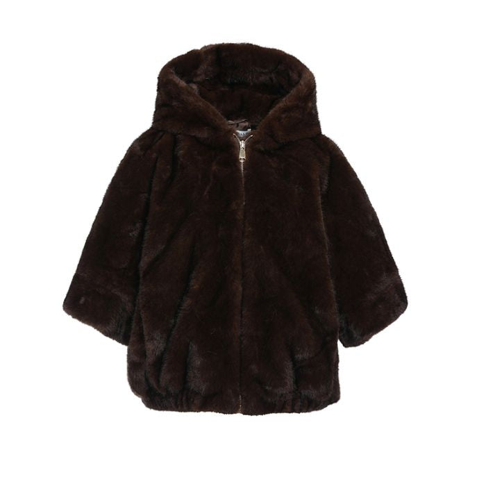 JAS FAUX FUR COFFEE