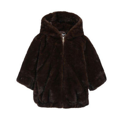 JAS FAUX FUR COFFEE