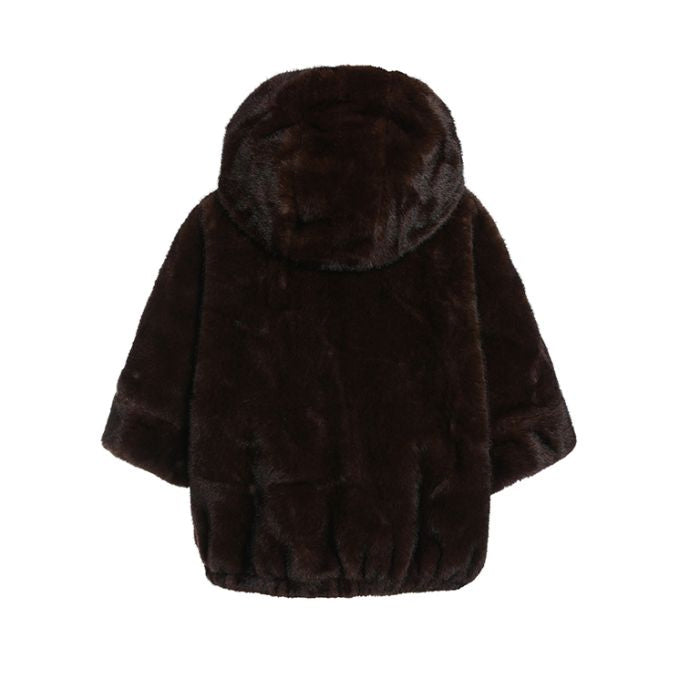 JAS FAUX FUR COFFEE