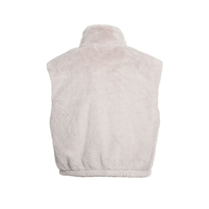 GILET FAUX FUR BEIGE