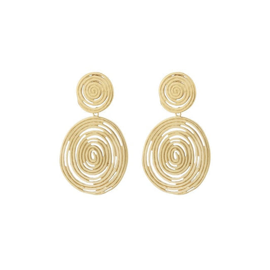 OORBELLEN SWIRL - Rose & Camellia