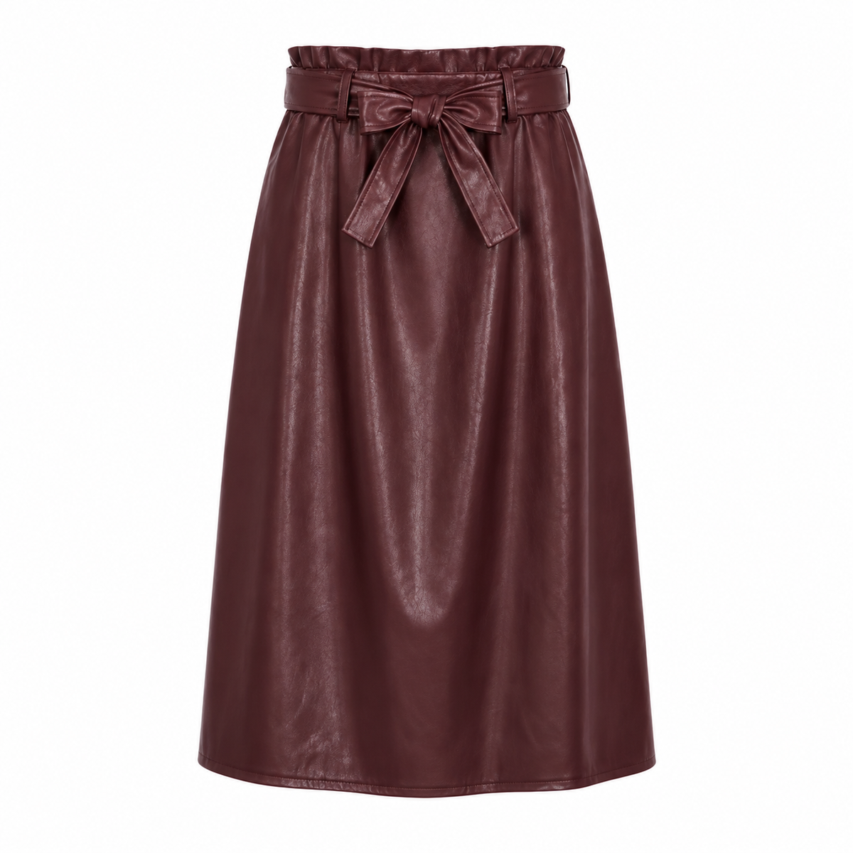 ROK MIDI KIM BORDEAUX - VERA JO Kinaofashionboutique