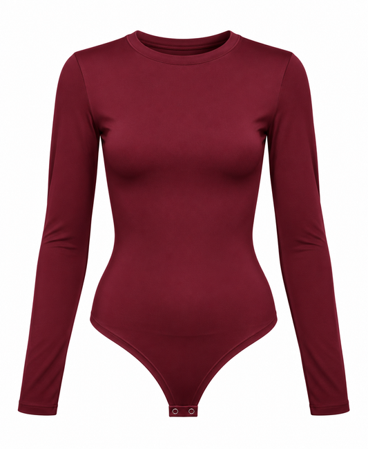 BODY TOP BY SWAN BORDEAUX 6677 Kinaofashionboutique