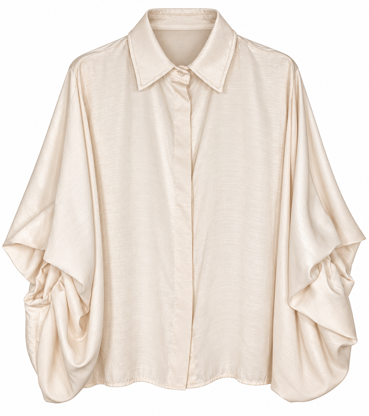 BLOUSE MACEY ECRU Kinaofashionboutique