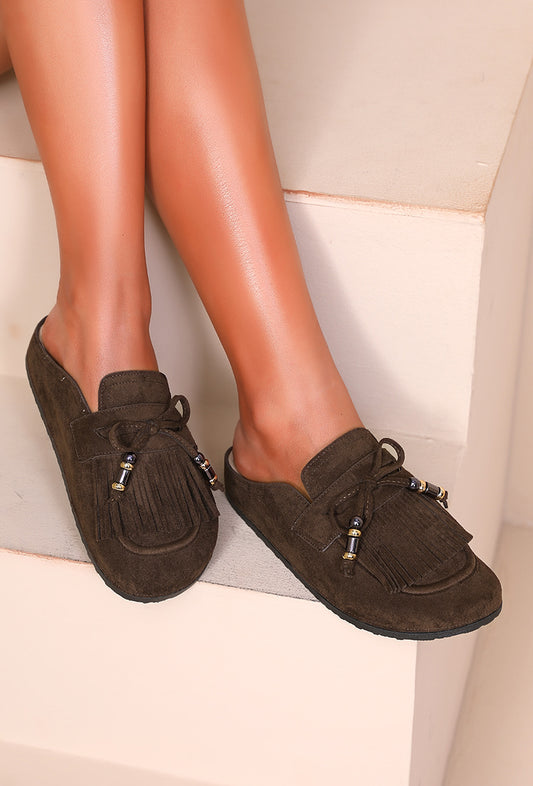 LOAFERS FRINGE BRUIN