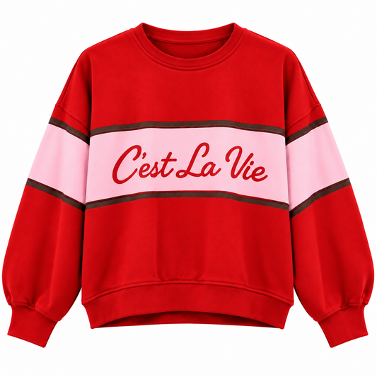 TRUI C’EST LA VIE ROOD - MOOIJ Kinaofashionboutique