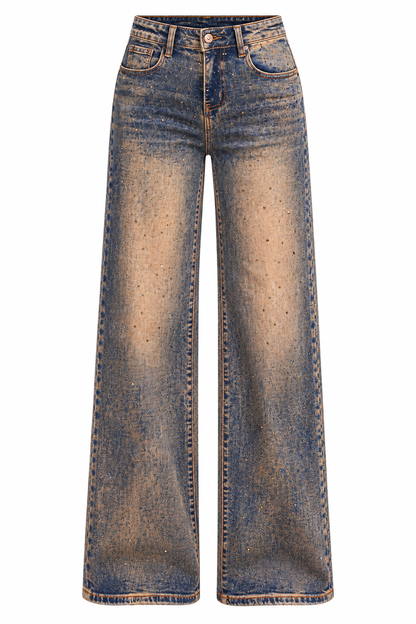 JEANS MACY WIDE LEG 8745 Kinaofashionboutique
