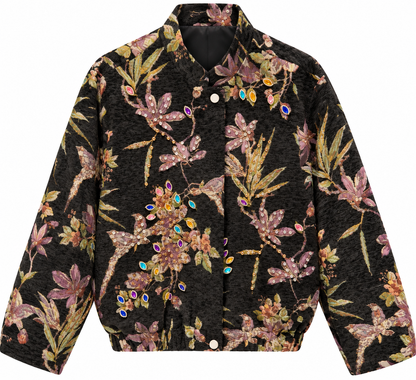 JAS FANNY ZWART 8418 Kinaofashionboutique