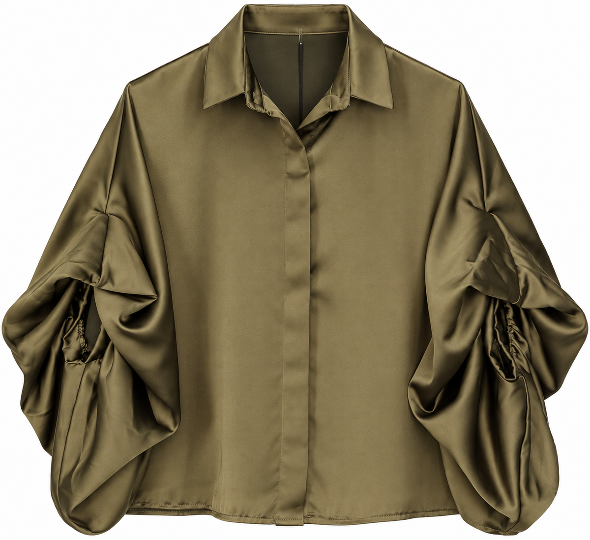 BLOUSE JISA GROEN Kinaofashionboutique