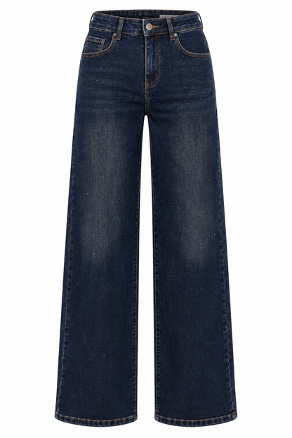 JEANS JENNY GLITTER WIDE LEG 8745 Kinaofashionboutique