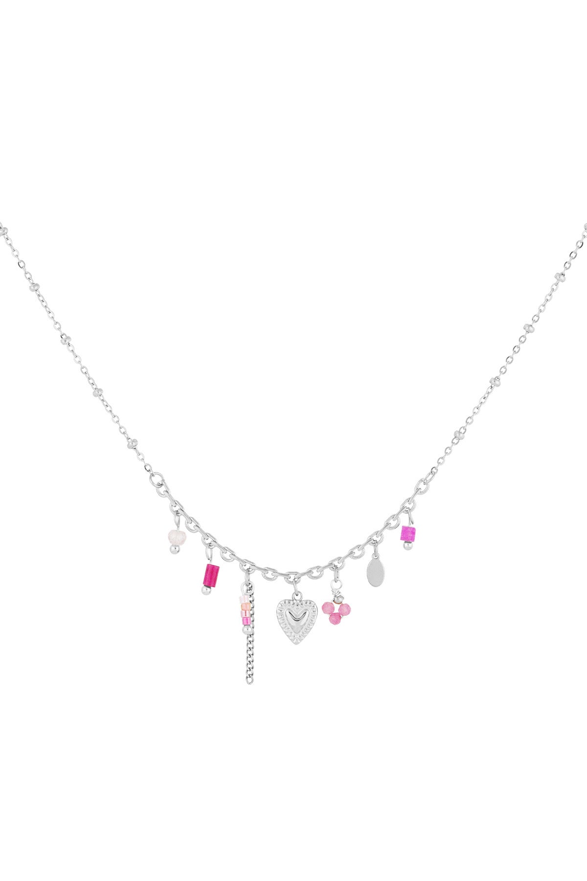 KETTING FIESTA ZILVER