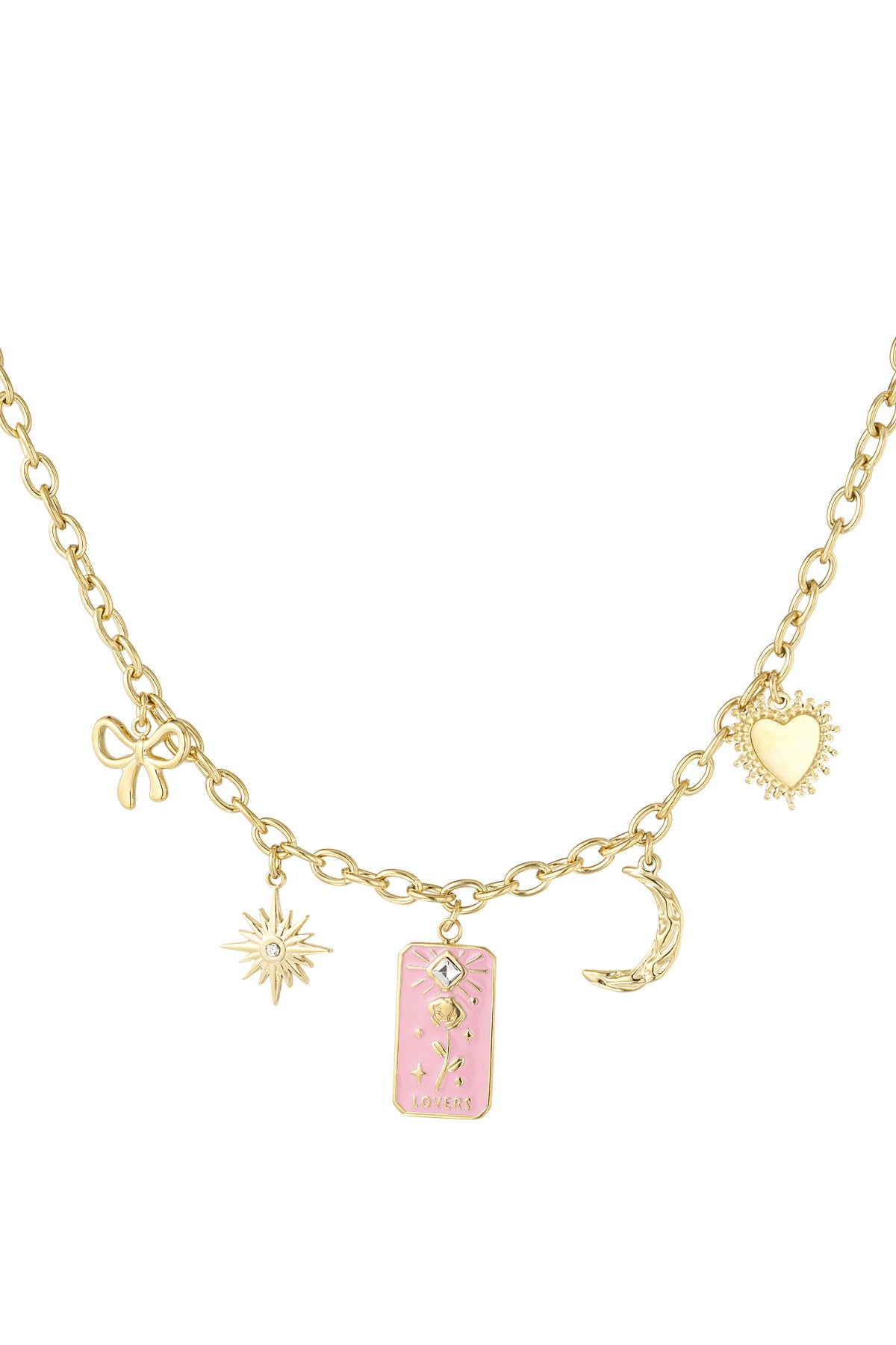 KETTING ROSE LOVERS GOUD