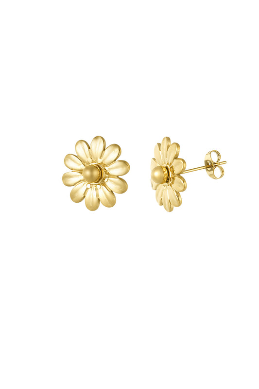 OORBELLEN BLOSSOM GOUD