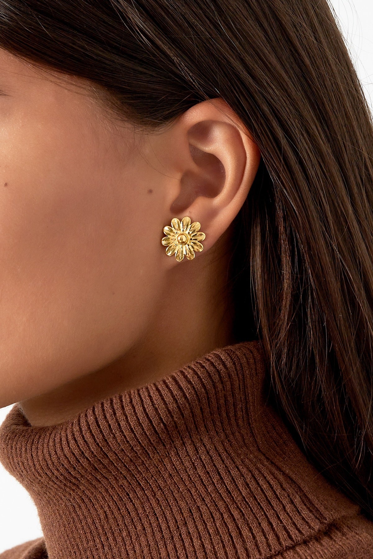 OORBELLEN BLOSSOM GOUD