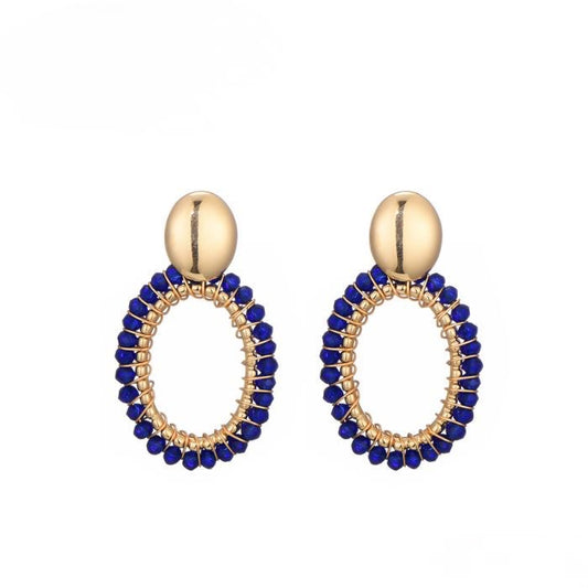 OORBELLEN QUEEN BLAUW