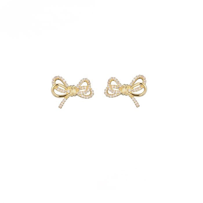 OORBELLEN STRIK BLING GOUD