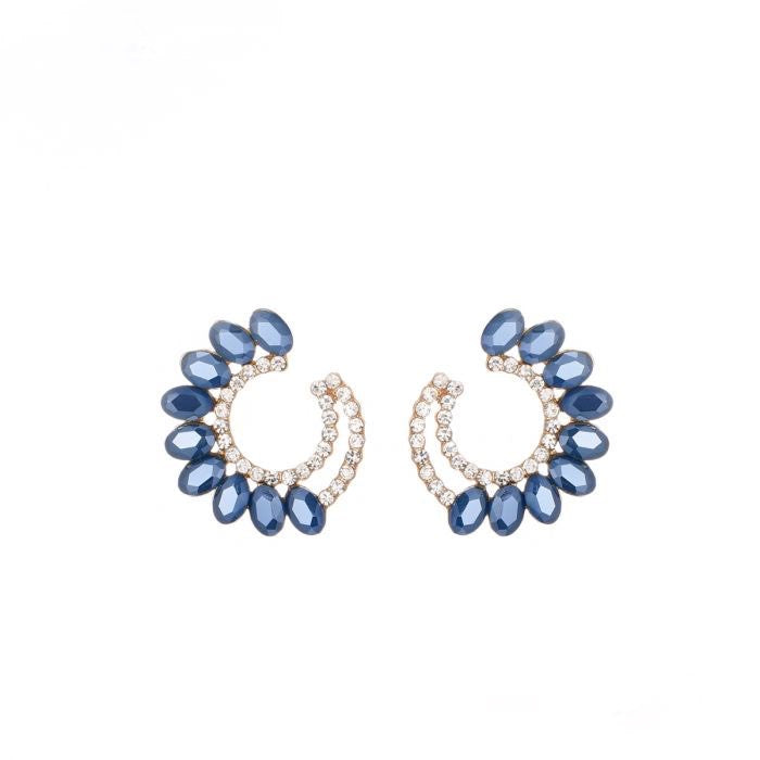 OORBELLEN LARA BLAUW
