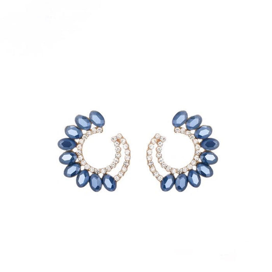 OORBELLEN LARA BLAUW