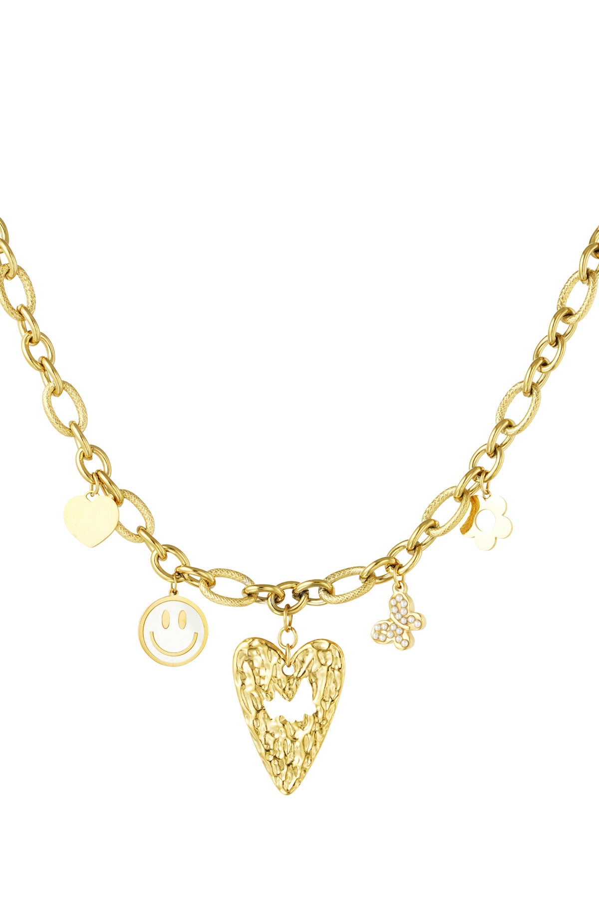 KETTING CHARM PARADE GOUD