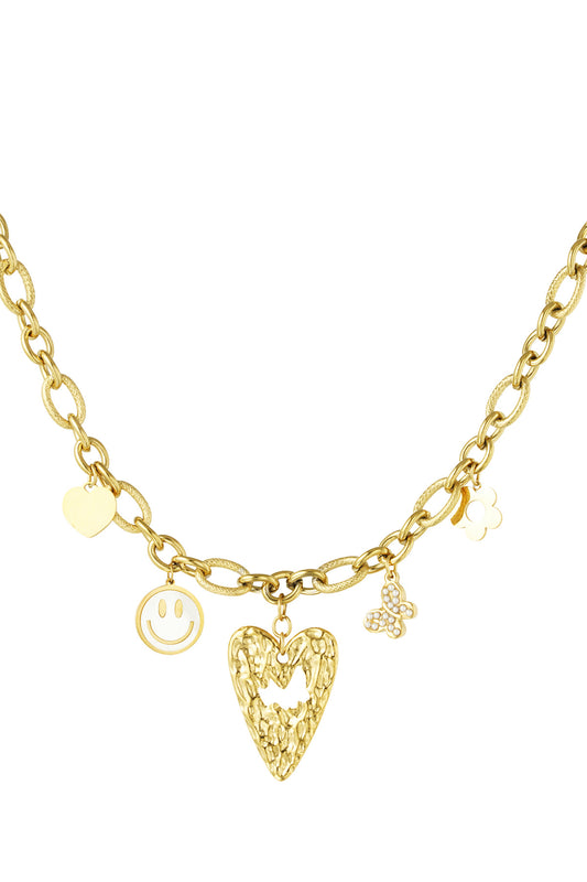 KETTING CHARM PARADE GOUD