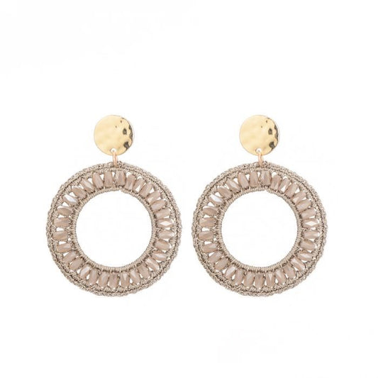 OORBELLEN CHIQUE BEIGE