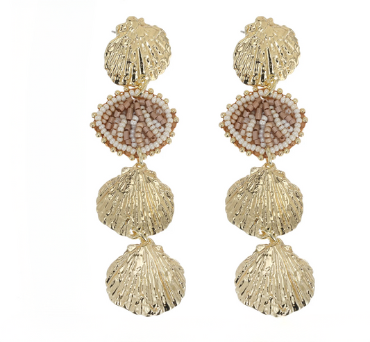 OORBELLEN SCHELP FAN - CANDY SWEET COLLECTIE