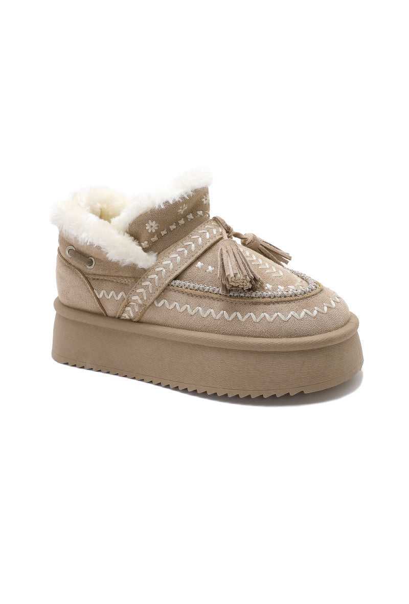 BOOTS COZY LIV KHAKI