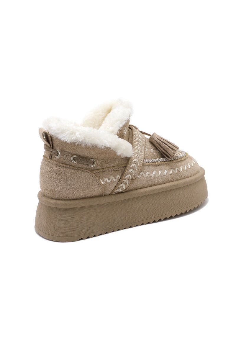 BOOTS COZY LIV KHAKI