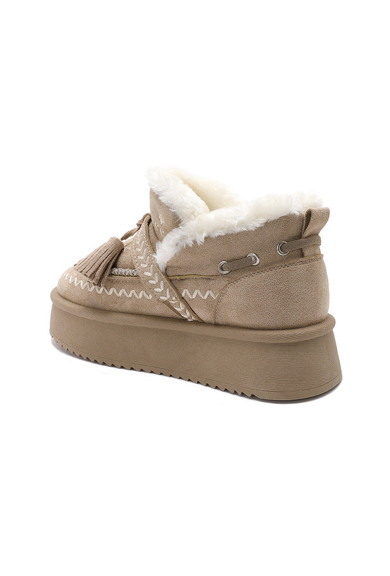 BOOTS COZY LIV KHAKI