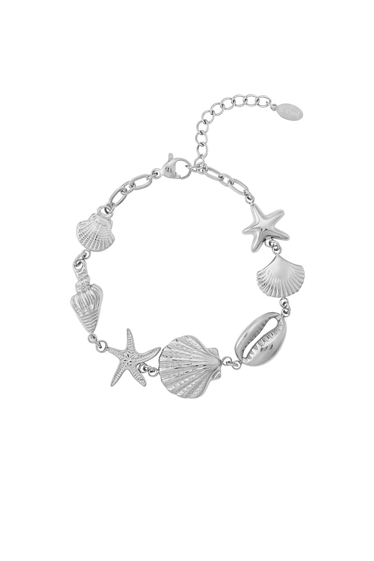ARMBAND OCEAN BREEZE ZILVER