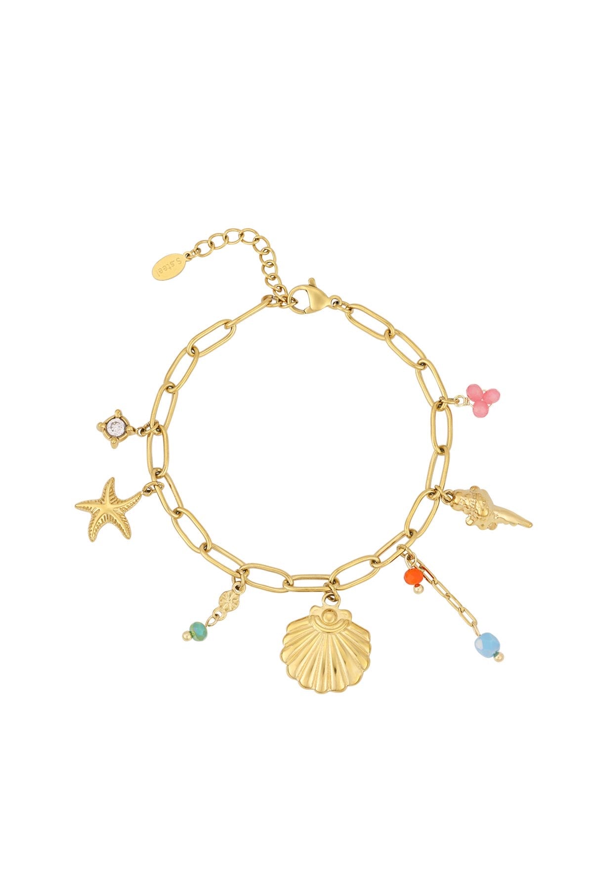 ARMBAND BEACHLIFE GOUD