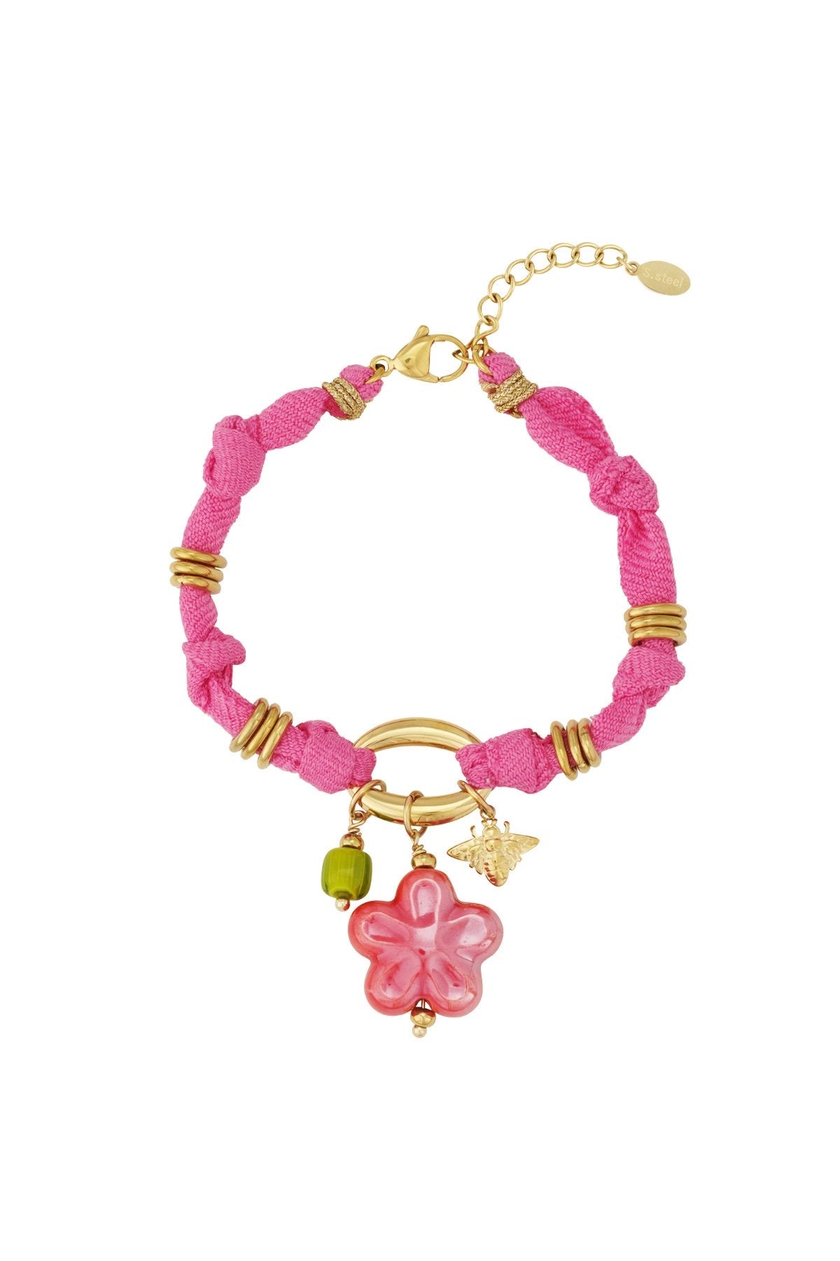 ARMBAND FLOWER ROZE