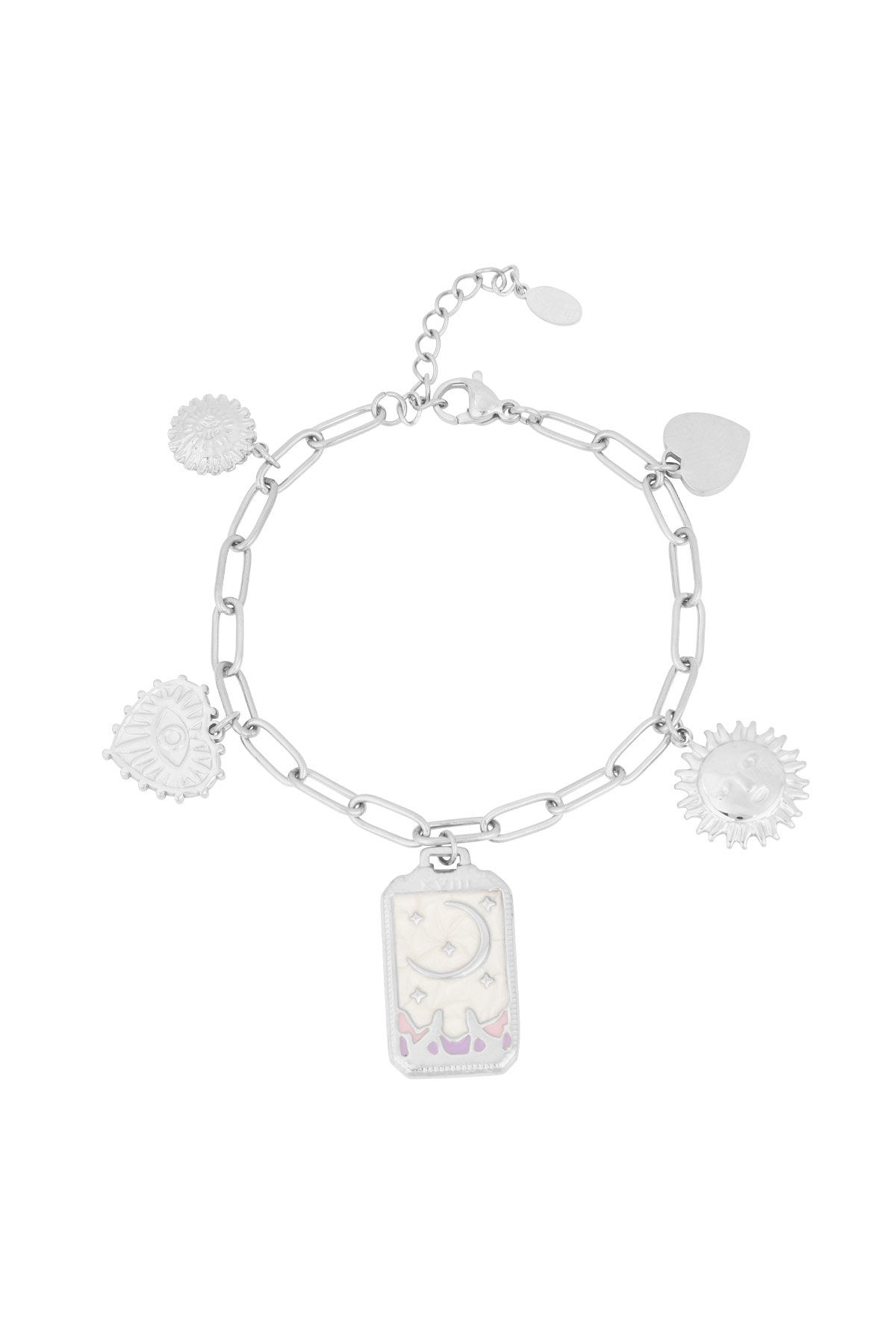 ARMBAND MAGIC MOON ZILVER