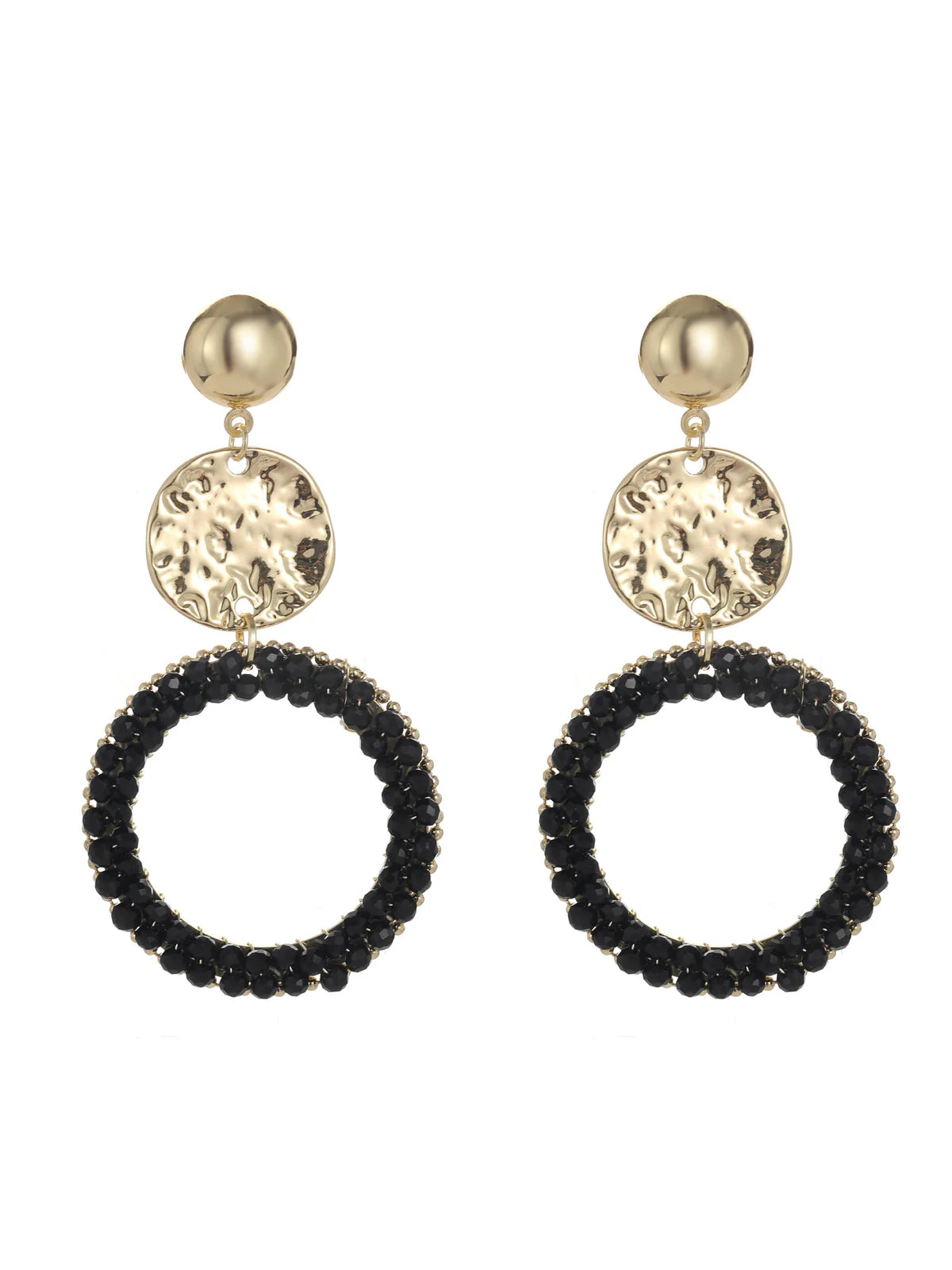 OORBELLEN CLASSY ZWART