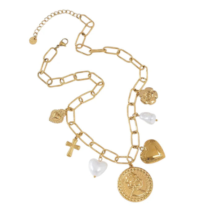 KETTING PEARL COIN