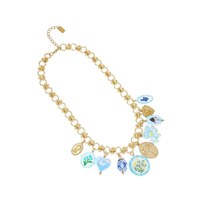 KETTING STAMP FLOWER