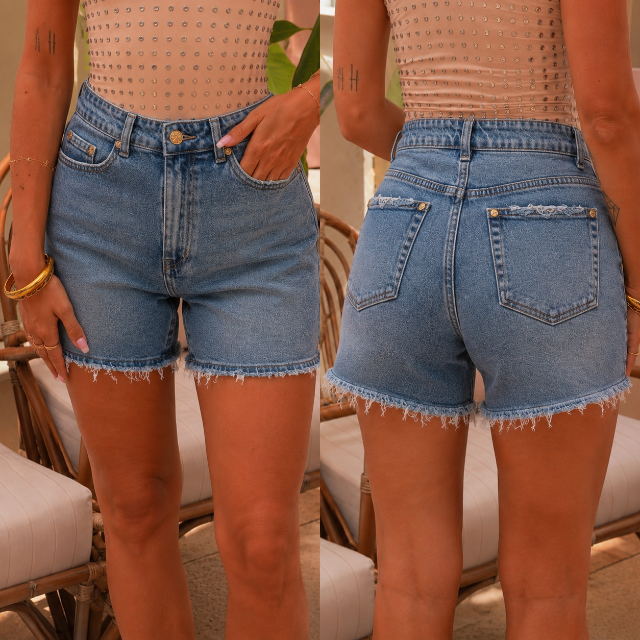 SHORT JOY W3900 JEANS
