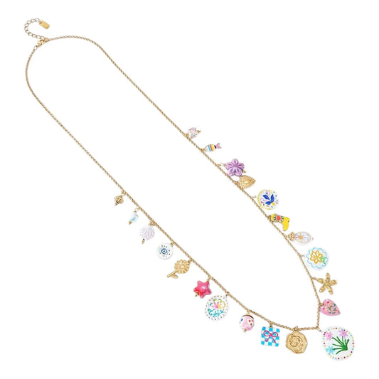 KETTING LANG FLOWER BEDEL