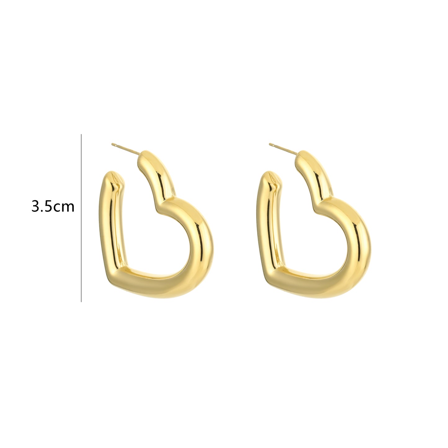OORBELLEN LOVE HOOPS 16700