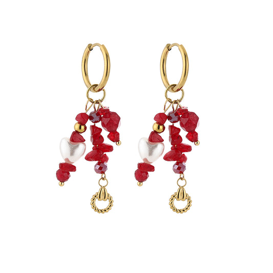 OORBELLEN PAREL ROOD 18778